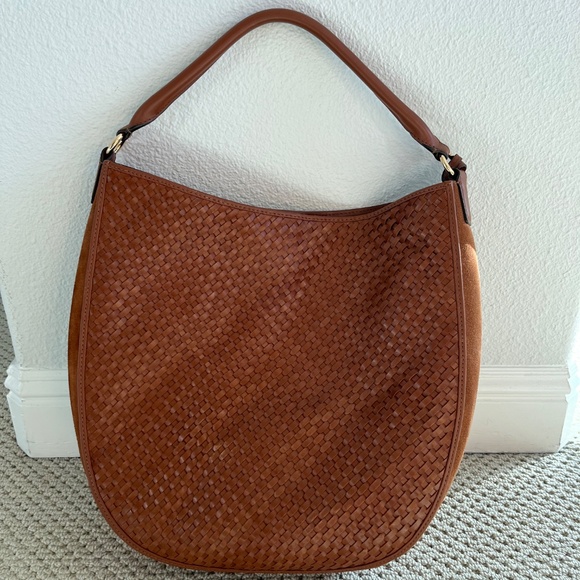 Tory Burch leather and suede purse - Picture 4 of 6